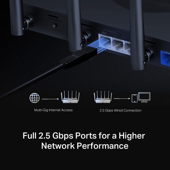 Mercusys MR47BE BE9300 Tri-Band Wi-Fi 7 Router Online Sale