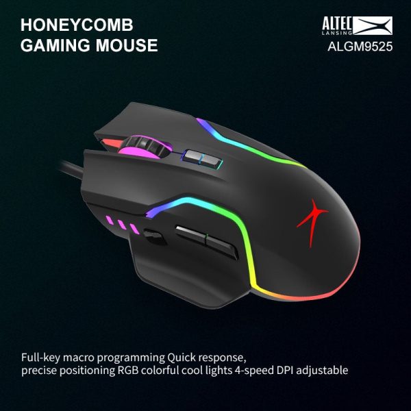 ALTEC LANSING ALGM9525 Wired Gaming Mouse For Cheap