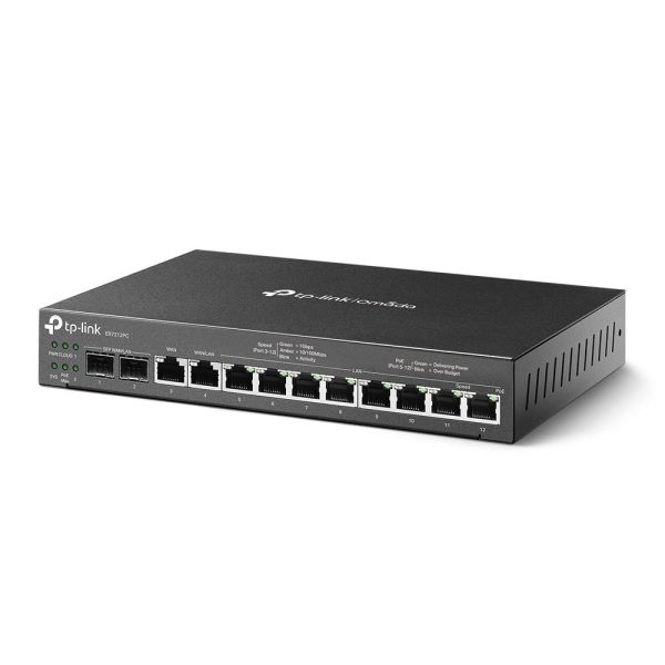 TP-LINK ER7212PC Omada Gigabit VPN Router with PoE+ Ports and Controller Ability Fashion