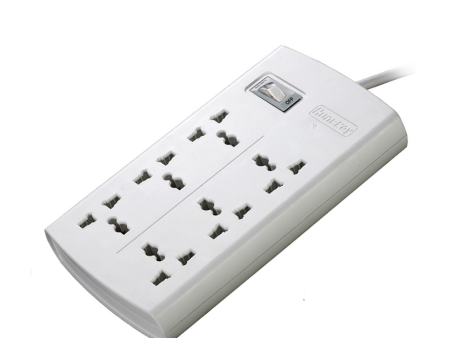 Huntkey 6 Universal Sockets Extension Cord Power Strip (2M) SZM601 Online Sale