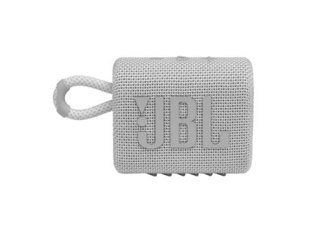 Parlante Bluetooth JBL GO 3 - Blanco Discount