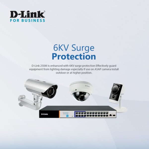 D-Link DES-F1026P-E 24 Port Gigabit 250M POE Switches + 2 SFP Port on Sale