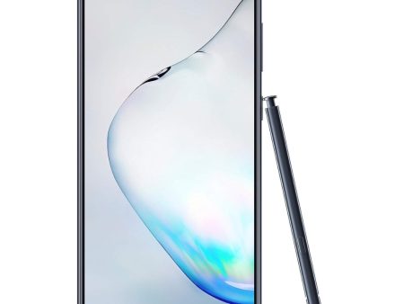 Samsung Galaxy Note 10 Lite 128GB 6GB RAM Aura Black (Refurbished) Hot on Sale