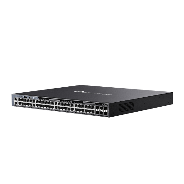 TP-LINK SG6654X Omada 48-Port Gigabit Stackable L3 Managed Switch with 6 10G Slots Online