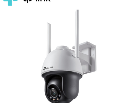 TP-Link VIGI C540-W 4MP Outdoor Full-Color Wi-Fi Pan Tilt Network Camera Online Hot Sale