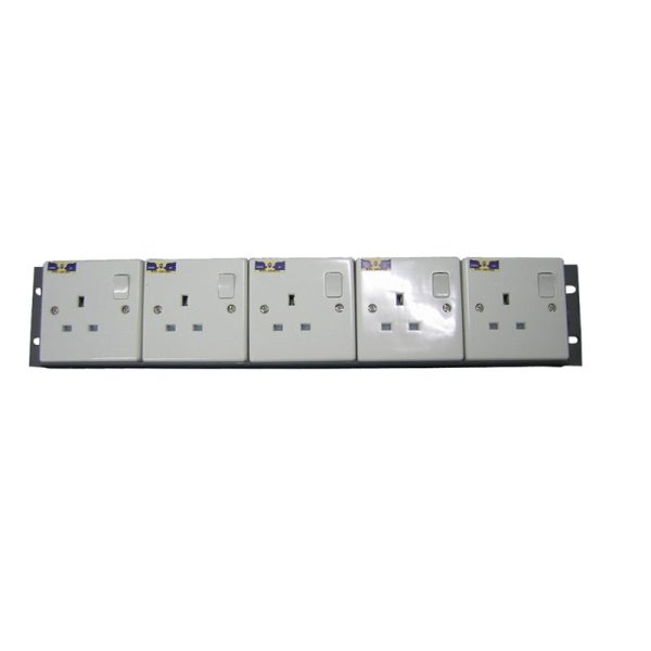 19  5 Way 13Amp Power Socket for 19“ server Rack Online Sale