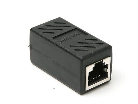 RJ45 Cat 5  Cat5e   Cat 6 Ethernet Lan Cable Joiner Coupler Connector i joint network Online Hot Sale