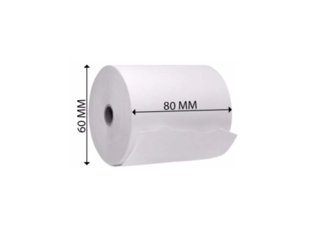 Pre-Printed Standard Thank You Paper Roll 80 x 60 x 12mm on Sale