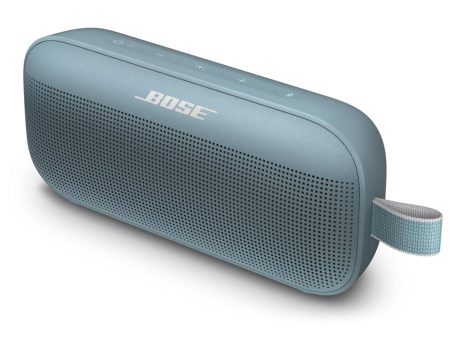 Bose SoundLink Flex Bluetooth Portable Speaker, 5W Wireless Waterproof Speaker for Outdoor Travel - Stone Blue (Unboxed - Brand warranty) on Sale