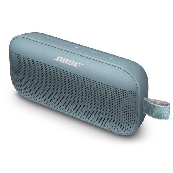 Bose SoundLink Flex Bluetooth Portable Speaker, 5W Wireless Waterproof Speaker for Outdoor Travel - Stone Blue (Unboxed - Brand warranty) on Sale