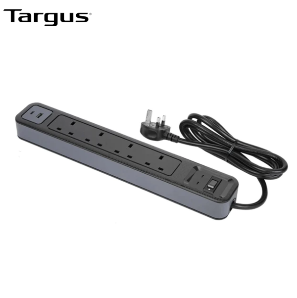 Targus APS20AP Surge Protector SmartSurge Plus 4 Plugs and USB Type C Ports (APS20AP-50) Discount