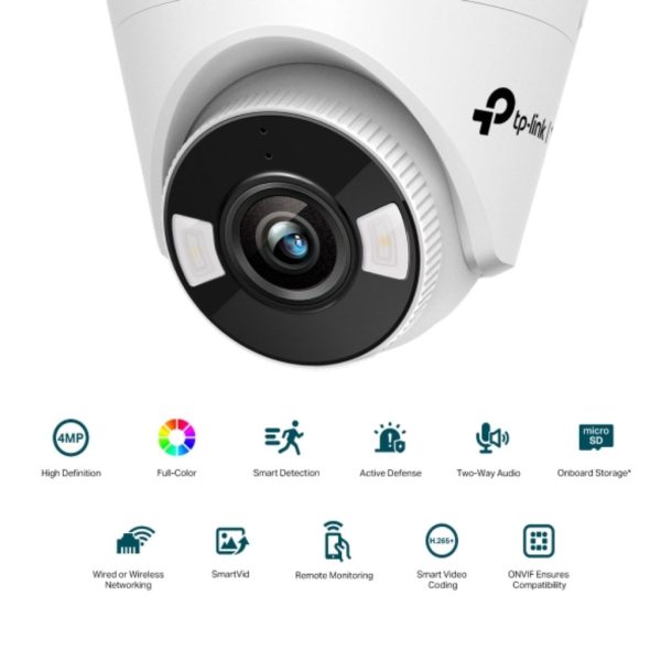 TP-LINK VIGI C440 4MP Full-Color Turret Network Camera Online