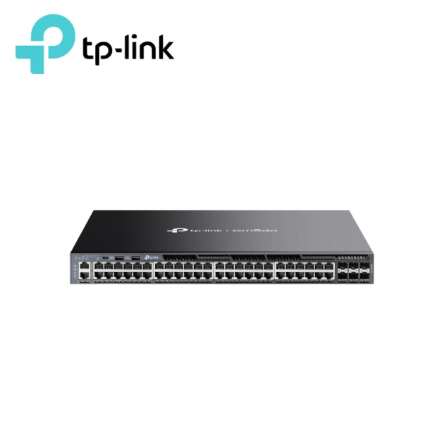 TP-LINK SG6654X Omada 48-Port Gigabit Stackable L3 Managed Switch with 6 10G Slots Online