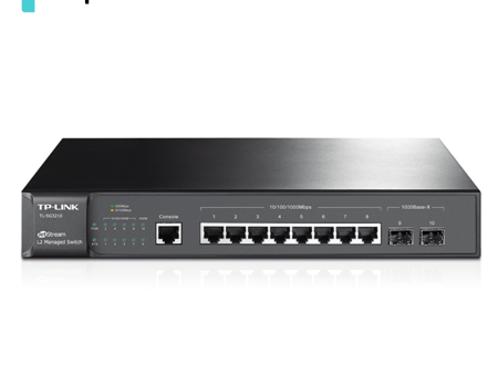 TP-LINK TL-SG3210 JetStream 8-Port Gigabit L2 Managed Switch with 2 SFP Slots Hot on Sale