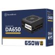 SilverStone DA650 Gold 80 PLUS Gold 650W Fully Modular ATX Power Supply For Sale