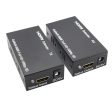 60M HD 1080P HDMI Extender, Ethernet RJ45 1x1 Splitter, HDMI sender and receiver Online Hot Sale