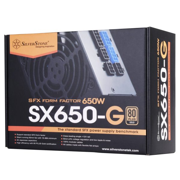 SilverStone SX650-G 80 PLUS Gold 650W SFX Power Supply Online Hot Sale