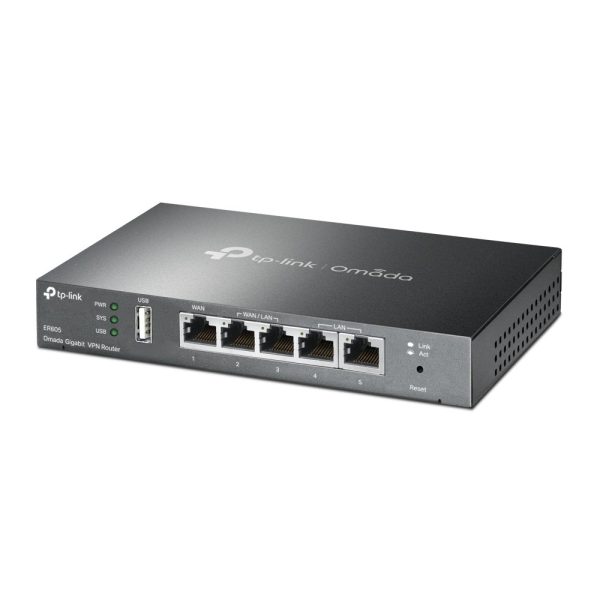 TP-LINK ER605 SafeStream™ Gigabit Multi-WAN VPN Router Cheap