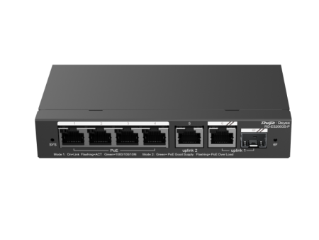 Ruijie ES206GS-P 5 Port   ES210GS-P 10 Port Gigabit Smart Cloud Managed PoE Switch Supply