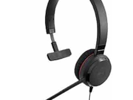 Jabra Evolve 30 Wired On Ear Headphone with Mic Black (Good Condition) Supply