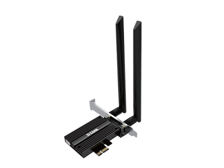 D-LINK DWA-X562 AX1800 Wi-Fi 6 PCIe Adapter with Bluetooth 5.2 on Sale