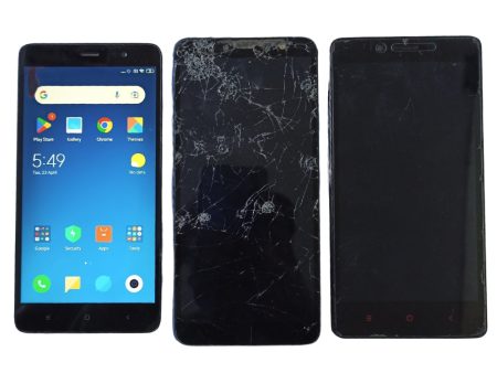 Combo of Used Redmi Note 3 + Redmi Y2 and Redmi HM Note 1 LTE Mobiles Supply