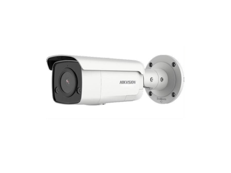 HIKVISION DS-2CD2T46G2-ISU SL(C) 4MP AcuSense Strobe Light & Audible Warning Fixed Bullet Network Camera Online Hot Sale