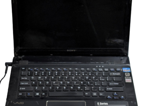 Buy Used Sony VAIO (SVE141J11W) 14  Intel Core i3 Processor 500GB HDD 4GB RAM Black Laptop Supply