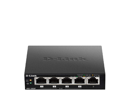 D-link 5 Port   8 Port Gigabit Metal Desktop Switch with 4 PoE Ports Online