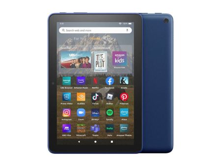 Tablet Amazon Fire HD 8 (Versión 2022) - 32GB -  Denim Hot on Sale