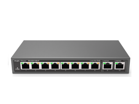 Ruijie ES110D-P 8 Port 10 100Mbps Desktop Unmanaged Switch Supply