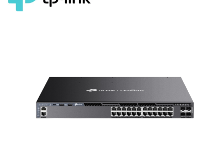 TP-LINK SG6428XHP Omada 24-Port Gigabit Stackable L3 Managed PoE+ Switch with 4 10G Slots Hot on Sale