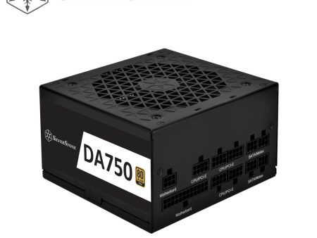 SilverStone DA750 Gold 80 PLUS Gold 750W Fully Modular ATX Power Supply Fashion