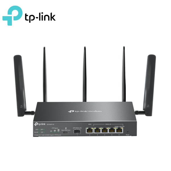 TP-Link ER706W-4G Omada 4G+ Cat6 AX3000 Gigabit VPN Router For Discount