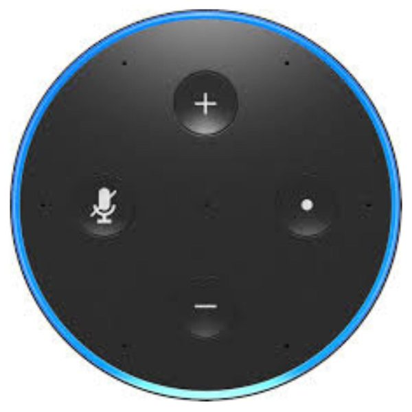 Amazon Echo (2nd Gen) - Powered by Dolby Gray (Good Condition) Hot on Sale