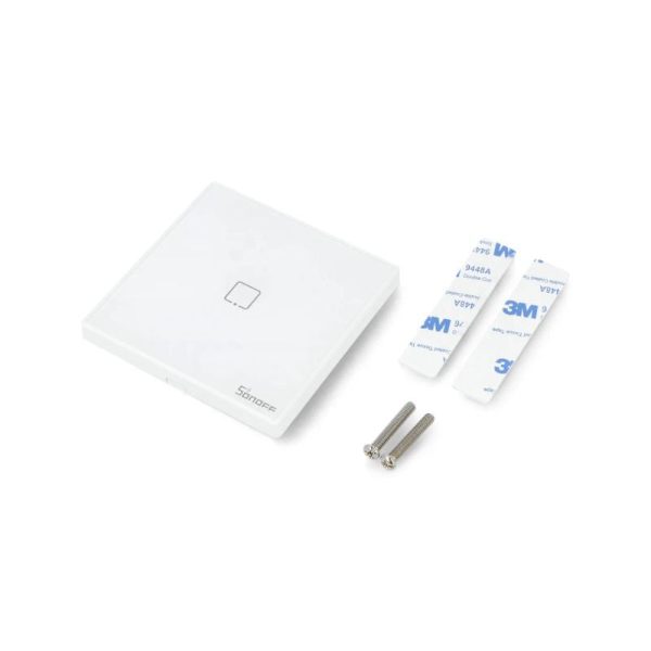 Interruptor De Pared Táctil Sonoff RF 433 MHz - 1 Canal - Blanco For Sale