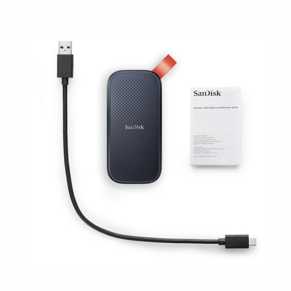 Unidad SSD Externa SanDisk Portable de 1 TB - USB 3.2 - Hasta 520 MB s - Modelo SDSSDE30-1T00-G25 Online Hot Sale