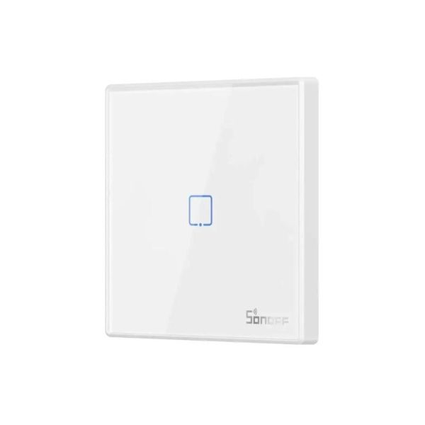 Interruptor De Pared Táctil Sonoff RF 433 MHz - 1 Canal - Blanco For Sale