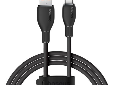 Cable de Carga Baseus USB a Tipo-C de 1,2 Metros - 100W - Series Pudding - Negro Fashion