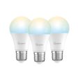 Pack de 3 Ampolletas LED con WiFi - Sonoff - Calida Fria For Cheap