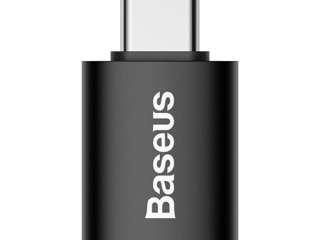 Adaptador Baseus Mini OTG 10Gbps - Tipo C a USB 3.1 - Negro Hot on Sale