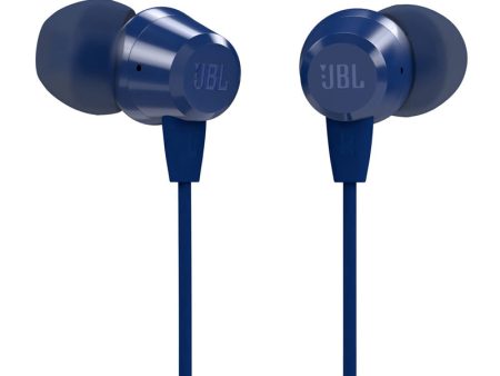 Audífonos JBL In-Ear C50HI - Azul For Cheap