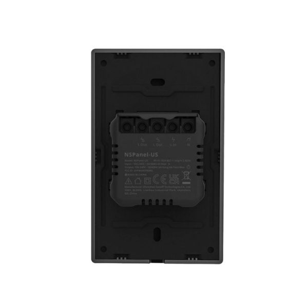 Interruptor WiFi con Control Centralizado - Sonoff NS Panel - Gris Oscuro Sale