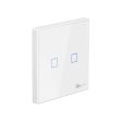 Interruptor De Pared Táctil Sonoff RF 433 MHz - 2 Canales - Blanco Online now