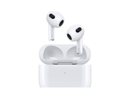 Apple AirPods con estuche de carga inalámbrica Magsafe (3ra Generación) Online now