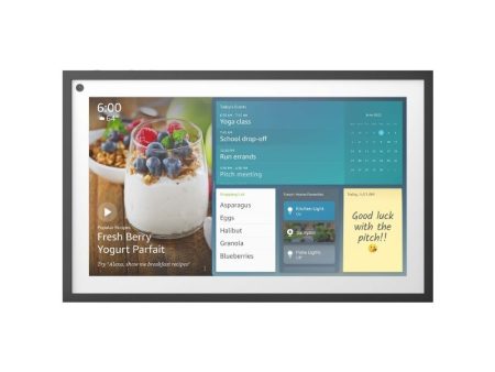 Amazon - Echo Show 15 - Pantalla inteligente Full HD de 15,6  con Alexa - Negro Blanco Discount