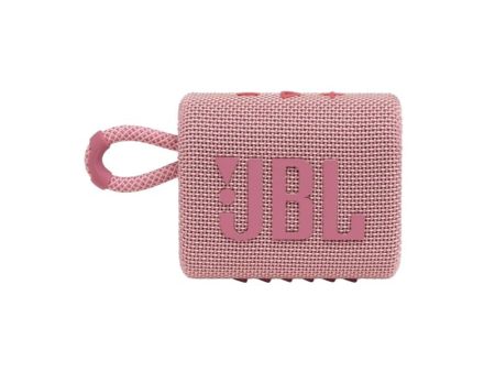 Parlante Bluetooth JBL GO 3 - Rosado Online Sale